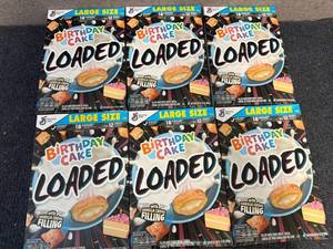 lot 153 image: 6 Boxes Of Birthday Cake Loaded Cereal