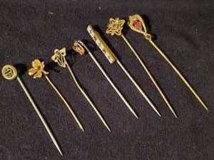 lot 12 image: Antique Lot of LapelHat Pins