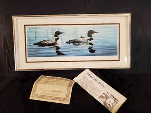 lot 63 image: Gorgeous Gerald Lubeck Artist Print First Family Framed Lithograph