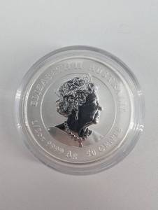 lot 29 image: Australian Lunar Year of the Mouse 2008 Coin 12 oz .999 Silver 50c (Series II)