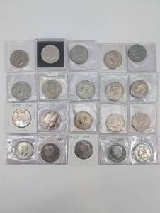 lot 81 image: Lot Of 20 Uncirculated Kennedy Half Dollars