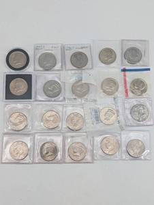 lot 82 image: Lot Of 20 Uncirculated Kennedy Half Dollars