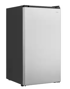 lot 6 image: Vissani 3.2 cu. ft. Mini Refrigerator in Stainless Steel, ENERGY STAR Model # HVAR32SE
