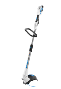 lot 20 image: HART 20-Volt Cordless Hybrid (Battery Or Cord) 12-inch String TrimmerEdger Kit (1) 2.0Ah Battery (1) Charger (Missing Hardware)