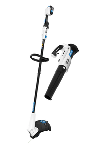 lot 24 image: HART 20V 13 String Trimmer & Blower Combo Kit(1) 4Ah Battery (1) Charger