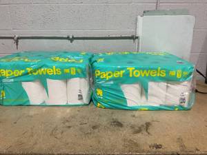 lot 218 image: LOT OF 2 up&up Paper Towels (12 Per Pack)
