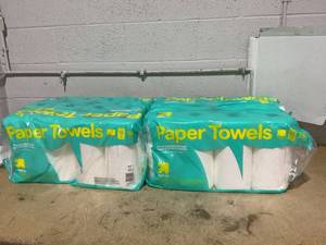 lot 220 image: LOT OF 2 up&up Paper Towels (12 Per Pack)