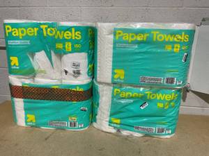 lot 247 image: LOT OF 4 up&up Paper Towels