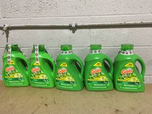 lot 253 image: LOT OF 5 Gain Original Laundry Detergent