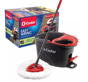 lot 174 image: O-Cedar EasyWring Spin Mop and Bucket System
