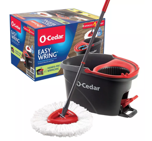 lot 185 image: O-Cedar EasyWring Spin Mop and Bucket System
