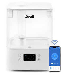 lot 190 image: Levoit Classic VeSync 300S Ultrasonic Smart Humidifier White Cool Mist, Bedroom & Baby Use (Slightly Used)