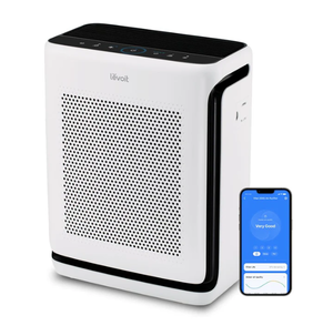 lot 191 image: Levoit Vital 200S-P Smart Air Purifier, Pet Mode, 3 Large Air Inlets, Custom Sleep Mode (Used, Missing Power Cord)