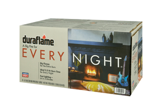 lot 198 image: Duraflame Every Night 5.2 lb Firelogs, 4 Logs per Case, 2.5 Hour Large Fire