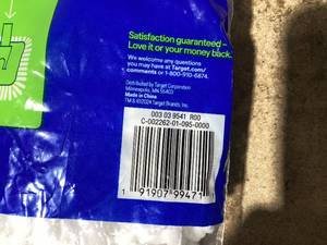 lot 128 image: LOT OF 3 up&up Spin Mop Refills