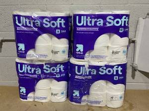 lot 280 image: LOT OF 4 up&up Toilet Paper
