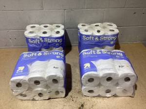 lot 129 image: LOT OF 4 up&up Toilet Paper