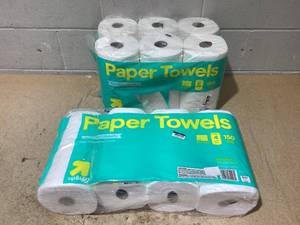 lot 130 image: LOT OF 2 up&up Paper Towels