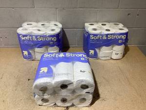 lot 132 image: LOT OF 3 up&up Toilet Paper