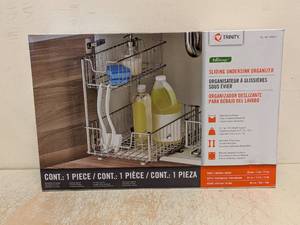 lot 73 image: NEW TRINITY SLIDING UNDERSINK ORGANIZER