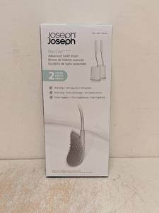 lot 74 image: NEW JOSEPH JOSEPH FLEX LITE ADVANCED TOILET BRUSH 2PC
