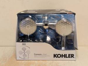 lot 83 image: NEW KOHLER FREESPIN AWAKEN 2-IN-1 MULTIFUNCTION SHOWER COMBO