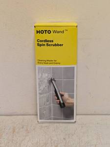 lot 102 image: NEW HOTO WAND CORDLESS SPIN SCRUBBER