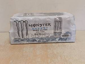 lot 157 image: NEW MONSTER ZERO ULTRA 24PK