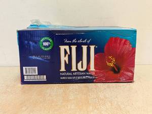 lot 165 image: NEW FIJI NATURAL ARTESIAN WATER 24PK