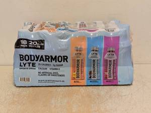 lot 175 image: BODY ARMOUR LYTE SPORTS DRINK 18 PK