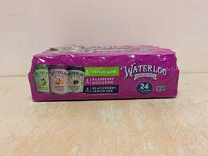lot 170 image: WATERLOO SPARKLING WATER 24 PK