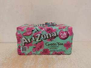 lot 184 image: ARIZONA GREEN TEA WITH GINSENG & HONEY 24 PACK
