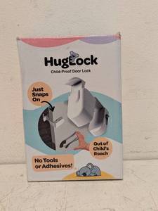 lot 202 image: NEW HUGLOCK CHILD-PROOF DOOR LOCK