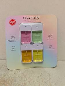 lot 207 image: NEW TOUCHLAND HYDRATING HAND SANITIZER MIST