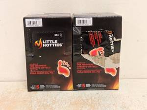 lot 214 image: 2 CASES OF LITTLE HOTTIES FOOT WARMER