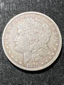 lot 15 image: 1879-S US MORGAN SILVER DOLLAR