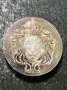 lot 57 image: 2 TROY OZ .999 FINE SILVER SCOTTSDALE MINT ROUND