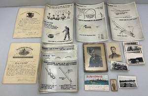 Misc. Military Photographs, Military Discharge Papers And More