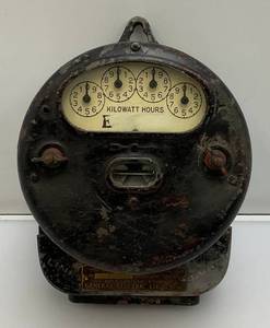 Vintage General Electric Electrical Meter