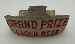 Vintage STARR Co. Casted Metal GRAND PRIZE LAGER BEER Bottle Opener