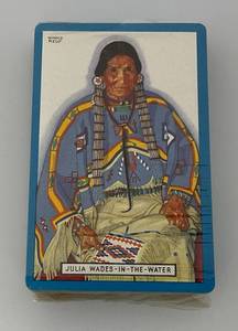 Vintage GREAT NORTHERN RAILROAD Winold Reiss (Factory Sealed) With Revenue Stamp Playing Cards