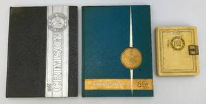 1965-66 Crimson Yearbooks And Old Diary