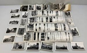 Large Group Of Black & White Photographs Including Military And More (Most Have Curl To Them)