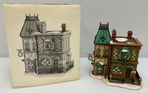 Vintage Dept. 56 Heritage Collection Dickens Village Series Thomas Mudge Timepieces In Original Box