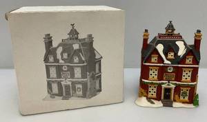 Vintage Dept. 56 Heritage Collection Dickens Village Series BOARDING & LODGING SCHOOL In Original Box