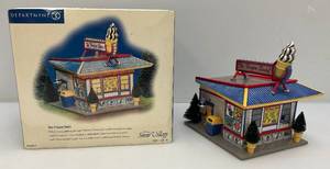 Vintage Department 56 The Original Snow Village The Frozen Swirl In Original Box