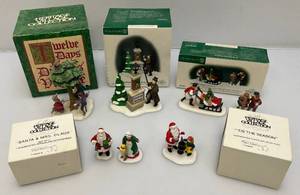 Vintage Department 56 Snow Village & DICKENS Accessories In Original Boxes