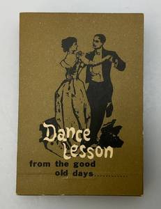 1941 DANCE LESSON From The Good Old Days Flip Book (VERY UNIQUE)