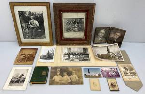 Misc. Antique Pictures Picture Frames & more