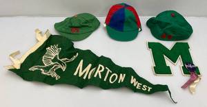 Misc. Vintage College Items Including North Western And More